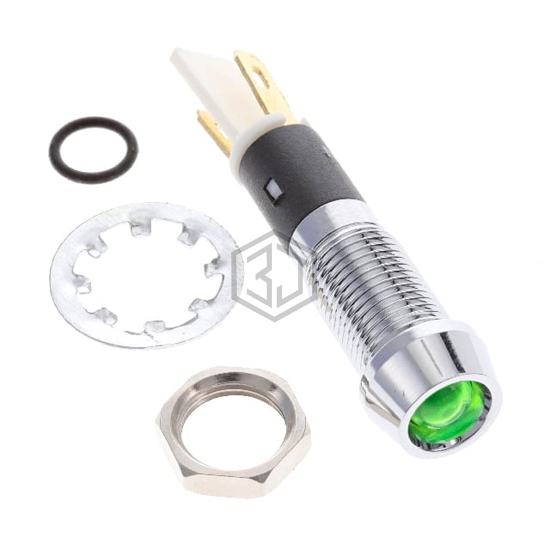 FL1M-8CJ-2-G12V - Mallory Sonalert Products Inc. - Panel Indicators, Pilot Lights