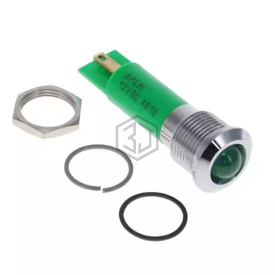 Q12-7P1CXXHG12E - APEM Inc. - Panel Indicators, Pilot Lights