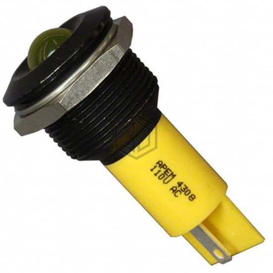 Q19P1BXXY110E - APEM Inc. - Panel Indicators, Pilot Lights