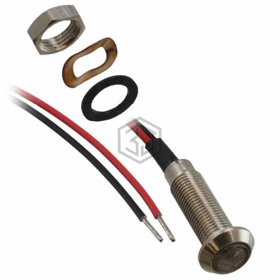 PM5-B5Y2.0V - Bivar Inc. - Panel Indicators, Pilot Lights