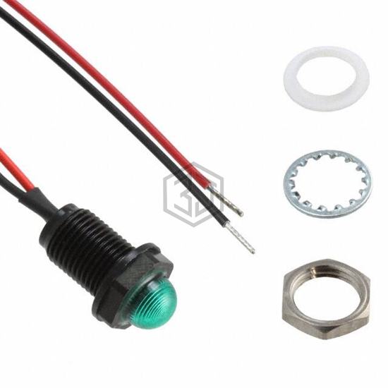 PM5-AP7G3.4V - Bivar Inc. - Panel Indicators, Pilot Lights