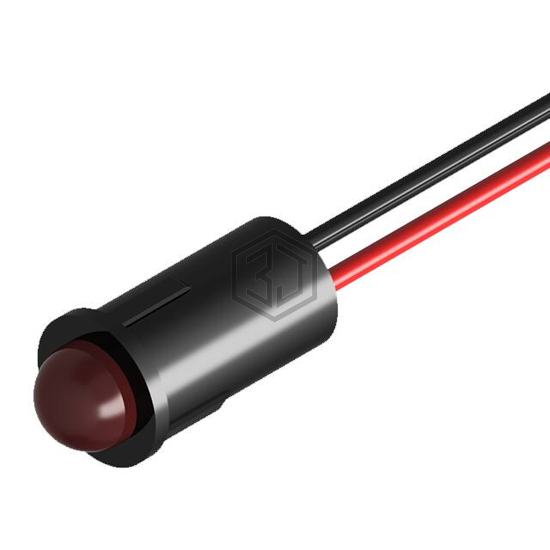 PL519-1R12-2 - P-tec - Panel Indicators, Pilot Lights