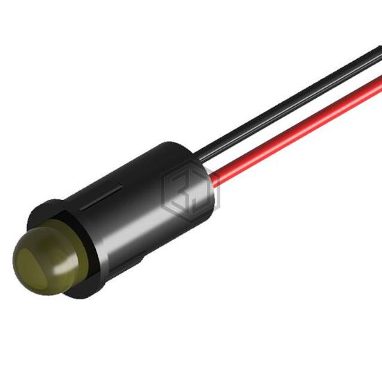PL518-1Y01-2 - P-tec - Panel Indicators, Pilot Lights