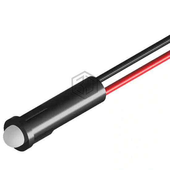 PL31814-1GY1301-2 - P-tec - Panel Indicators, Pilot Lights