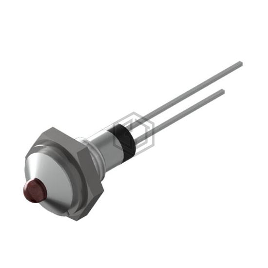 PL321-1R12-S - P-tec - Panel Indicators, Pilot Lights