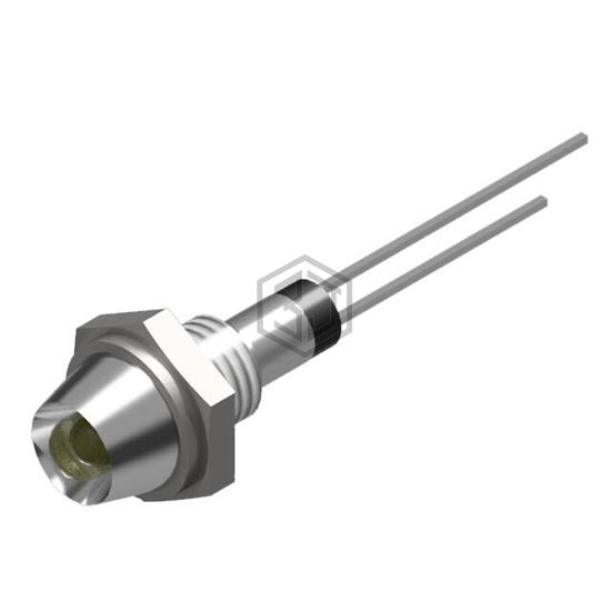 PL320-1Y01-S - P-tec - Panel Indicators, Pilot Lights