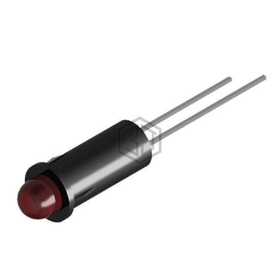 PL520-1R12 - P-tec - Panel Indicators, Pilot Lights
