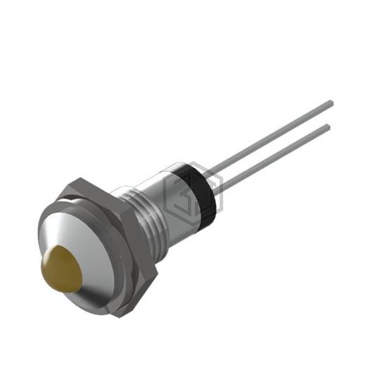 PL524-1Y01-S - P-tec - Panel Indicators, Pilot Lights