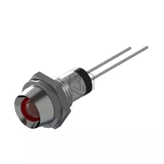 PL523-1R12-S - P-tec - Panel Indicators, Pilot Lights