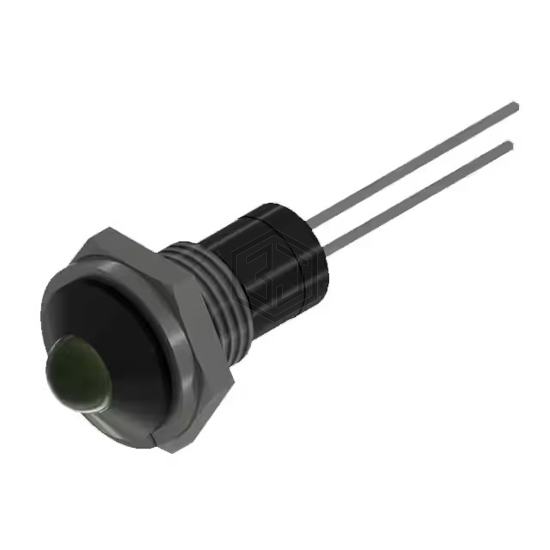 PL524-1G13-B - P-tec - Panel Indicators, Pilot Lights