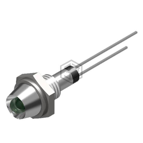 PL320-1G13-S - P-tec - Panel Indicators, Pilot Lights