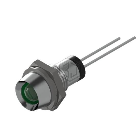 PL523-1G13-S - P-tec - Panel Indicators, Pilot Lights