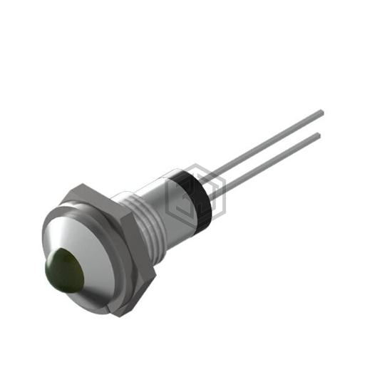 PL524-1G13-S - P-tec - Panel Indicators, Pilot Lights