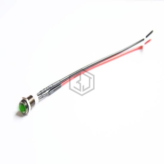 LM1-5-W-G - Switch Components - Panel Indicators, Pilot Lights
