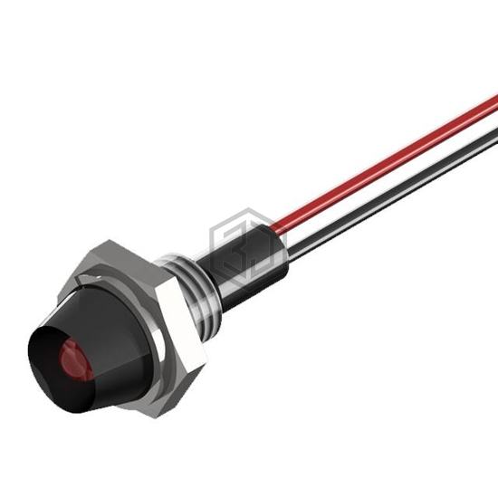 PL320-1R12-2B - P-tec - Panel Indicators, Pilot Lights