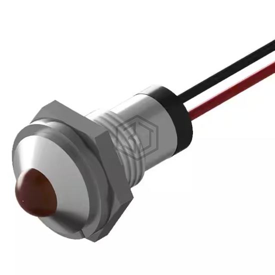 PL524-1R12-2S - P-tec - Panel Indicators, Pilot Lights
