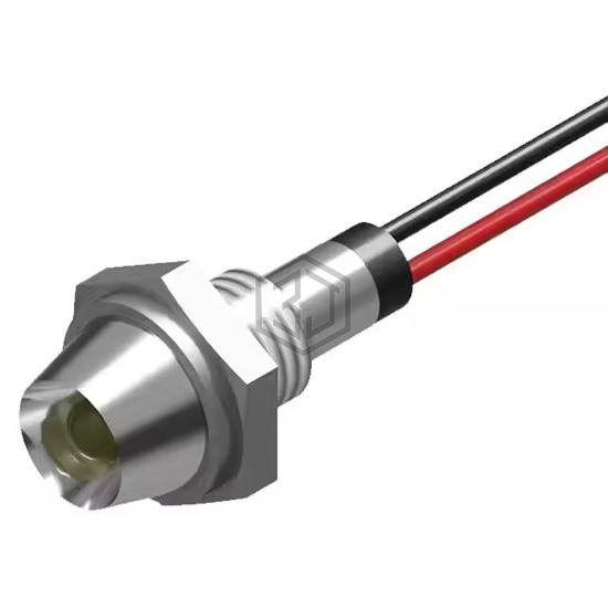 PL320-1Y01-2S - P-tec - Panel Indicators, Pilot Lights