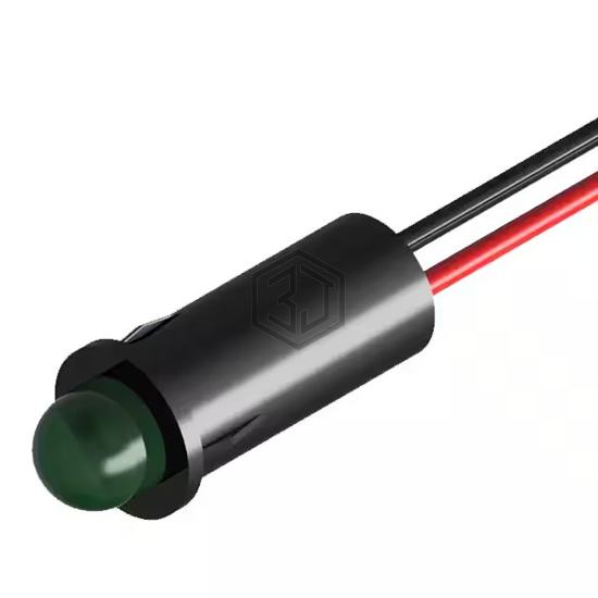 PL520-1G13-2 - P-tec - Panel Indicators, Pilot Lights