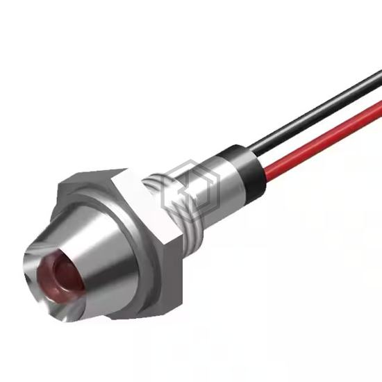 PL320-1R12-2S - P-tec - Panel Indicators, Pilot Lights