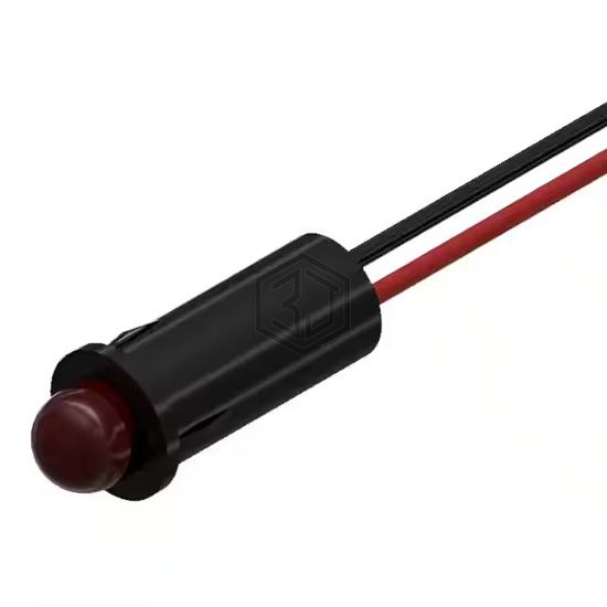 PL520-1R12-2 - P-tec - Panel Indicators, Pilot Lights