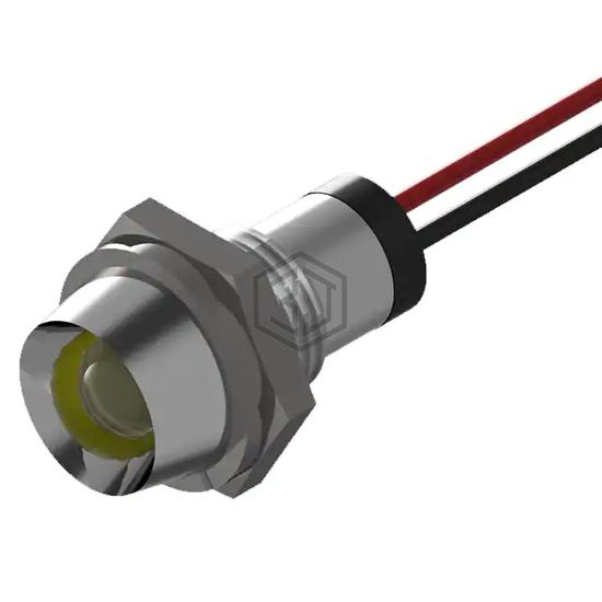 PL523-1Y01-2S - P-tec - Panel Indicators, Pilot Lights
