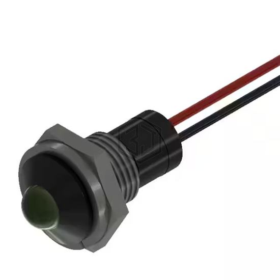PL524-1G13-2B - P-tec - Panel Indicators, Pilot Lights
