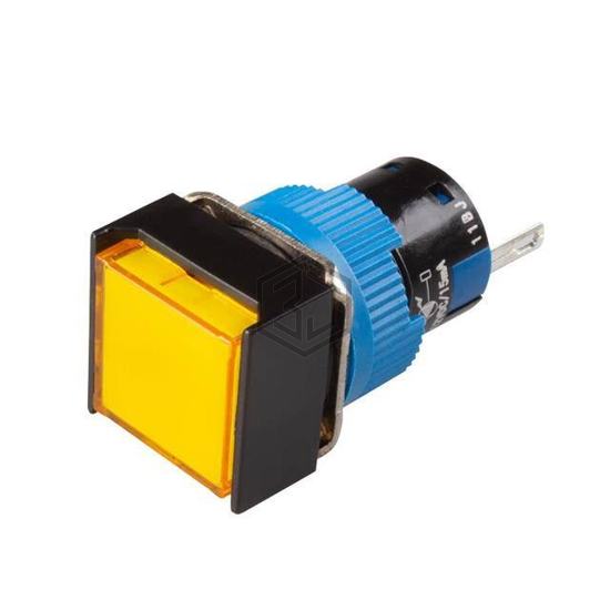 K16-180-Y-6V - Kacon - Panel Indicators, Pilot Lights