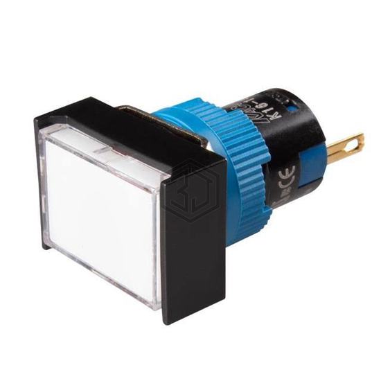 K16-190-W-6V - Kacon - Panel Indicators, Pilot Lights