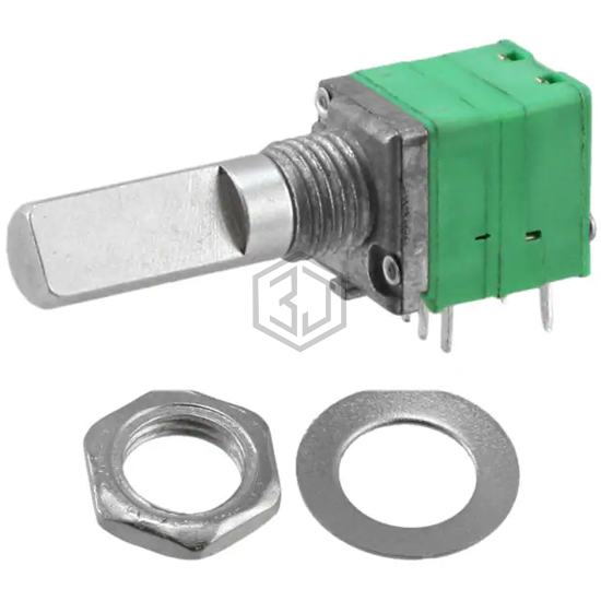 P091S-FC20BR10K - TT Electronics/BI - Rotary Potentiometers, Rheostats