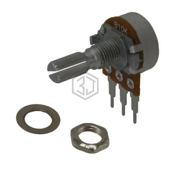 P160KN2-4QC20B10K - TT Electronics/BI - Rotary Potentiometers, Rheostats