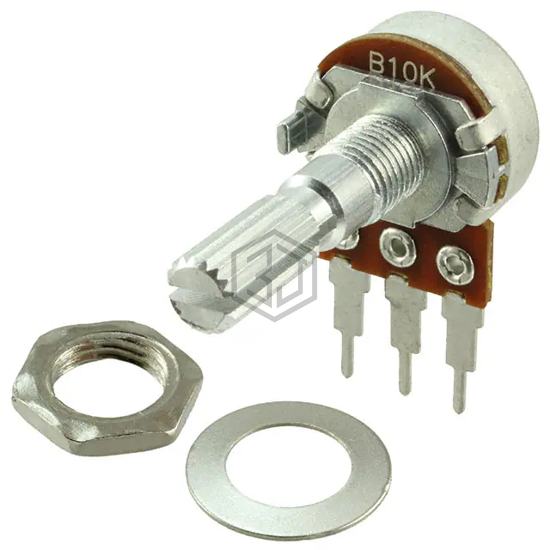 P160KN2-0QA25B10K - TT Electronics/BI - Rotary Potentiometers, Rheostats