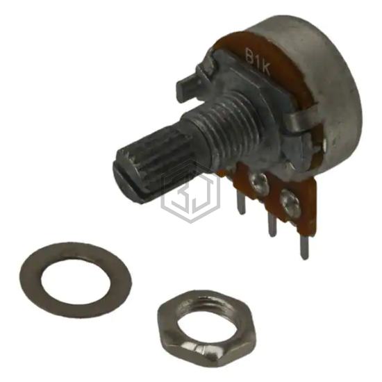 P160KN-0QD15B1K - TT Electronics/BI - Rotary Potentiometers, Rheostats