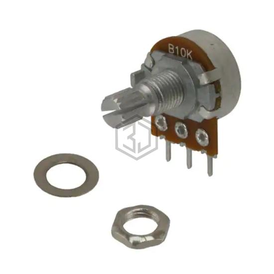 P160KN-0QC15B10K - TT Electronics/BI - Rotary Potentiometers, Rheostats