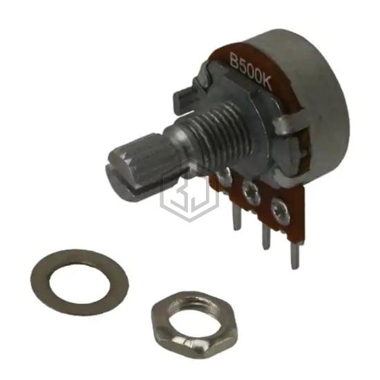P160KN-0QC15B500K - TT Electronics/BI - Rotary Potentiometers, Rheostats