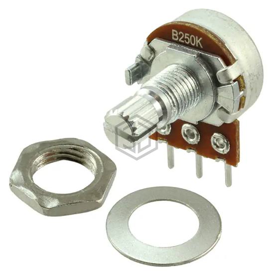 P160KN-0QC15B250K - TT Electronics/BI - Rotary Potentiometers, Rheostats
