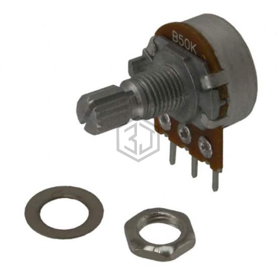 P160KN-0QC15B50K - TT Electronics/BI - Rotary Potentiometers, Rheostats