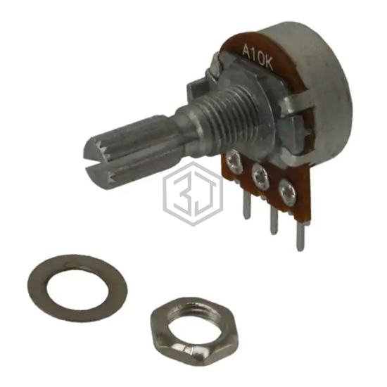 P160KN-0QC20A10K - TT Electronics/BI - Rotary Potentiometers, Rheostats