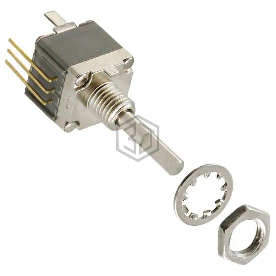 P260T-S1AF3CB100K - TT Electronics/BI - Rotary Potentiometers, Rheostats