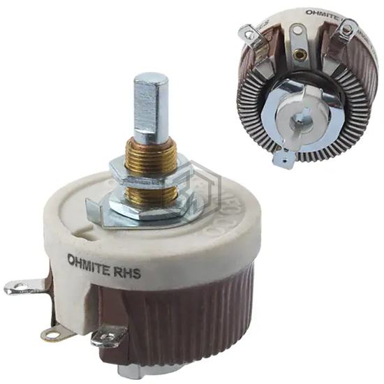 RHS15RE - Ohmite - Rotary Potentiometers, Rheostats