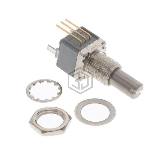 P260T-D1BS3CA100K - TT Electronics/BI - Rotary Potentiometers, Rheostats