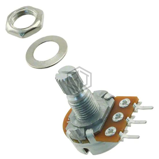 P160KN-0QC15A500K - TT Electronics/BI - Rotary Potentiometers, Rheostats