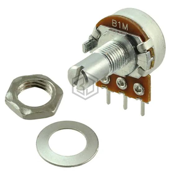 P160KN-0EC15B1MEG - TT Electronics/BI - Rotary Potentiometers, Rheostats