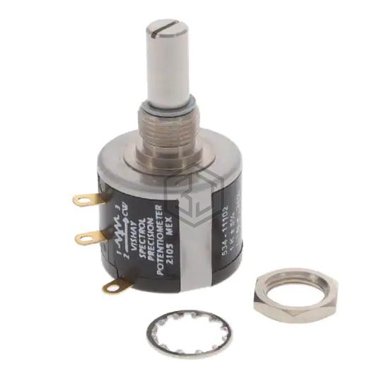 534B1102JC - Vishay Spectrol - Rotary Potentiometers, Rheostats
