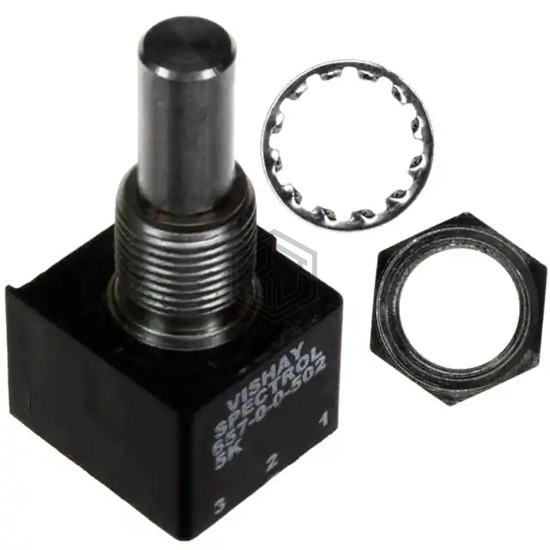 657BR0502 - Vishay Spectrol - Rotary Potentiometers, Rheostats