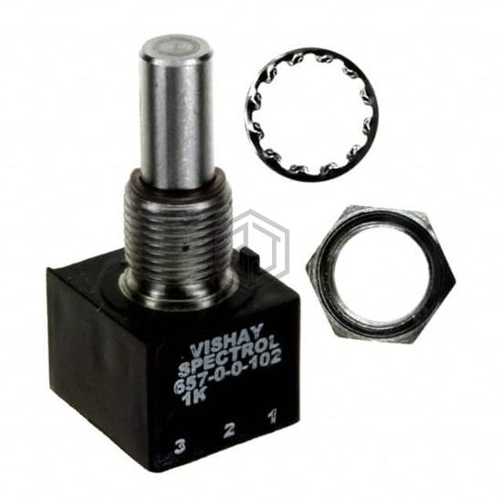 657BR0102 - Vishay Spectrol - Rotary Potentiometers, Rheostats