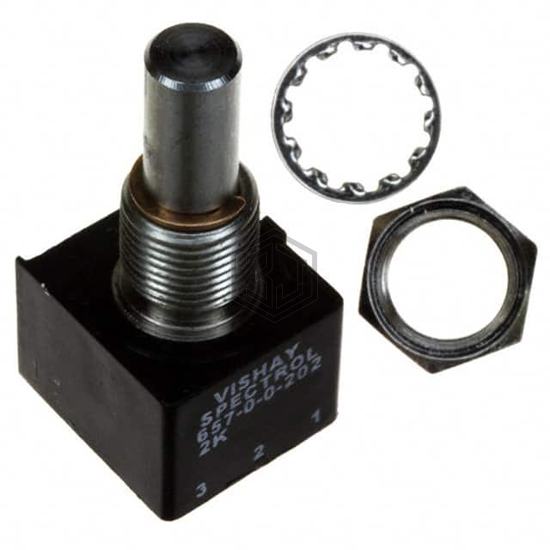 657BR0202 - Vishay Spectrol - Rotary Potentiometers, Rheostats