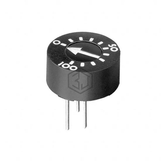 93PR2MEGLF - TT Electronics/BI - Trimmer Potentiometers