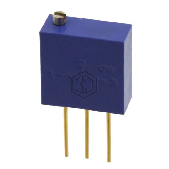 3290W-1-503 - Bourns Inc. - Trimmer Potentiometers