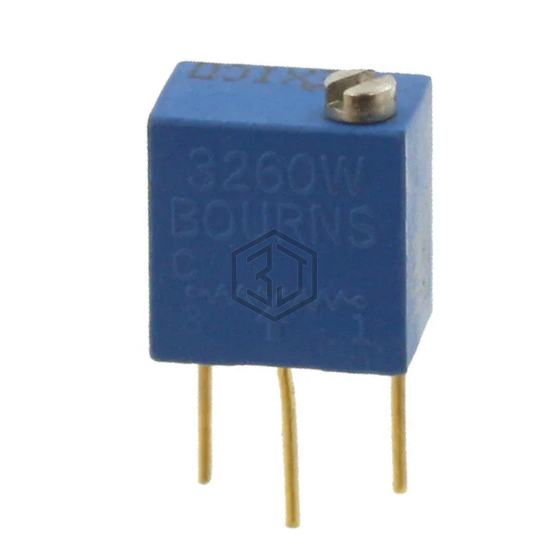 3260W-1-101 - Bourns Inc. - Trimmer Potentiometers