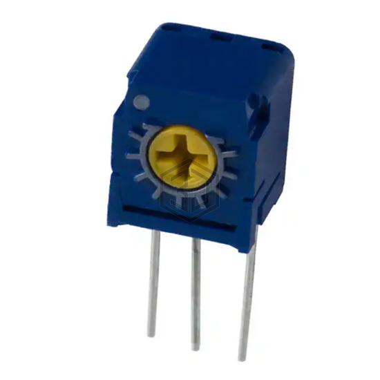 CT6ETH500 - Nidec Copal Electronics - Trimmer Potentiometers